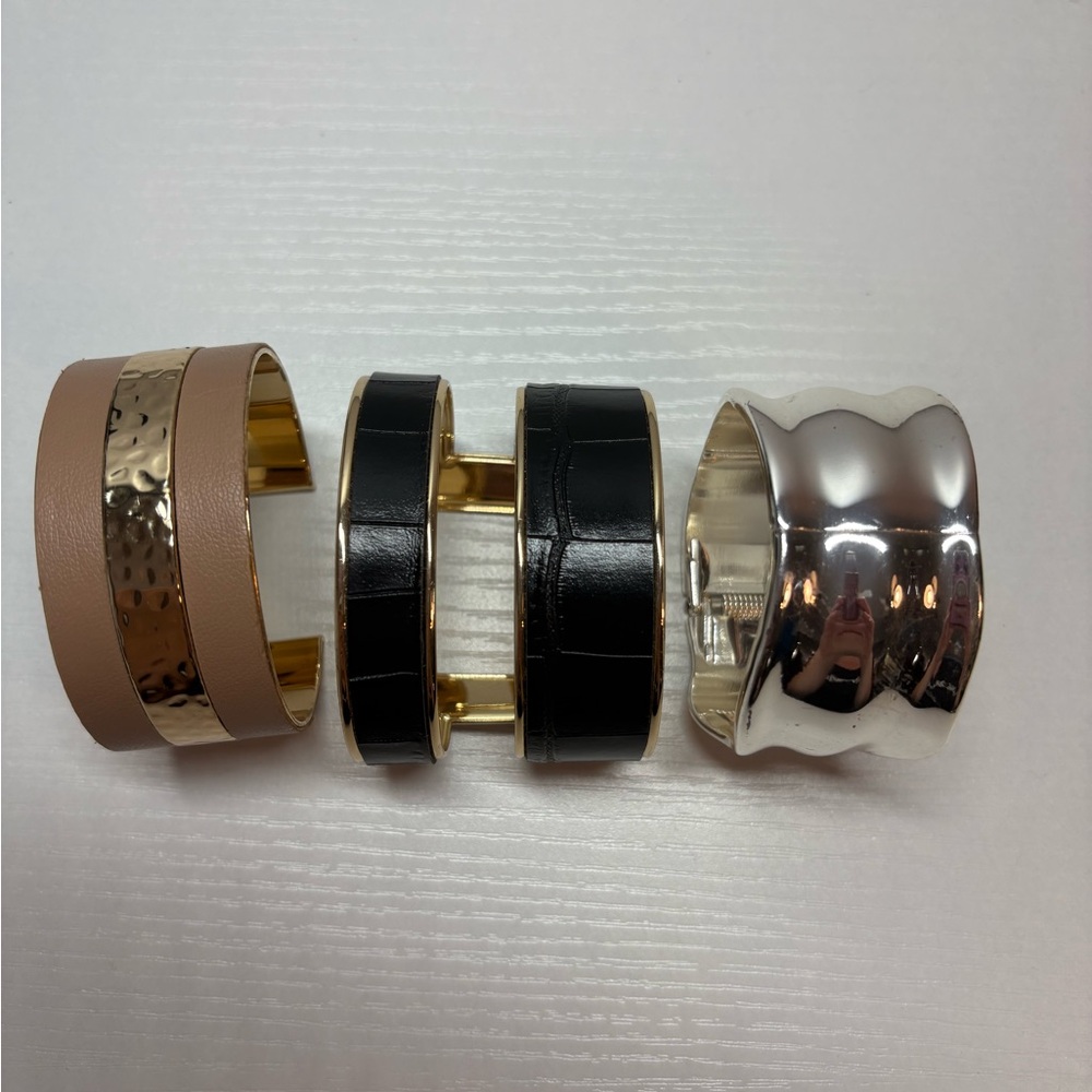 3-Bracelets (Cuffs and a Bangle) - Picture 9 of 9